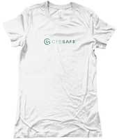 CybSafe Form Fitting T Shirt - White