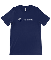 CybSafe Loose Fitting T Shirt - Navy & Dark Heather
