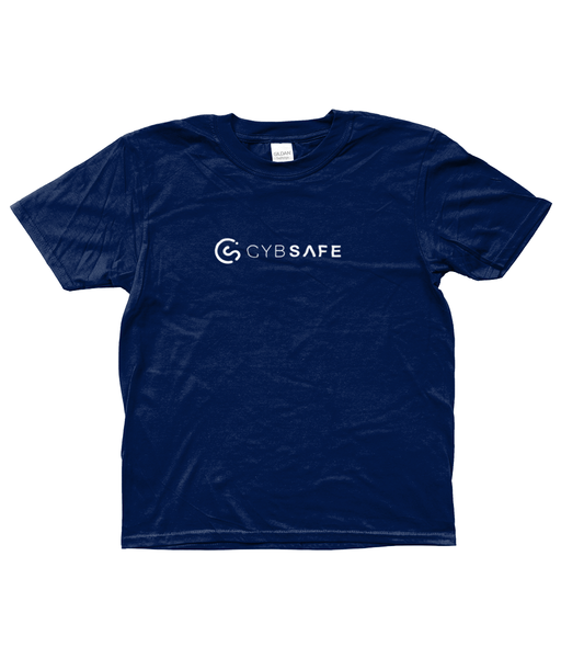CybSafe Children's T Shirt - Navy