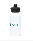 CybSafe 400ml BPA Free Water Bottle  - Aluminium