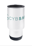 CybSafe 400ml Travel Mug - Stainless Steel